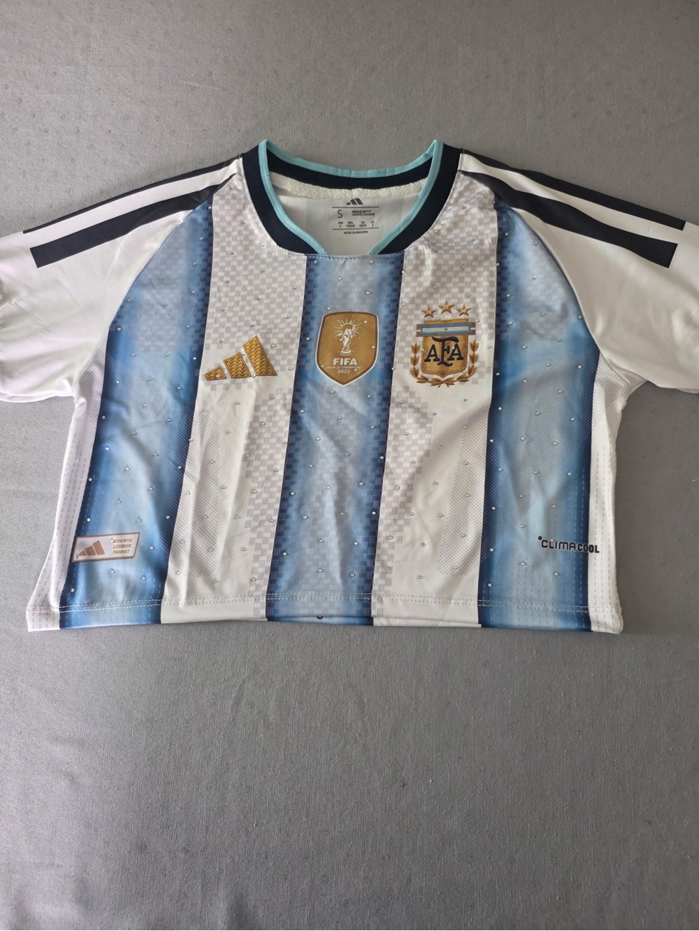 Argentina cropped top